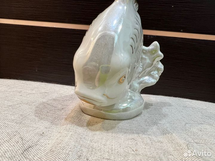 Статуэтка Рыба карп фарфор