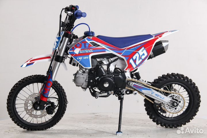 Питбайк Motax CRF 125 синий