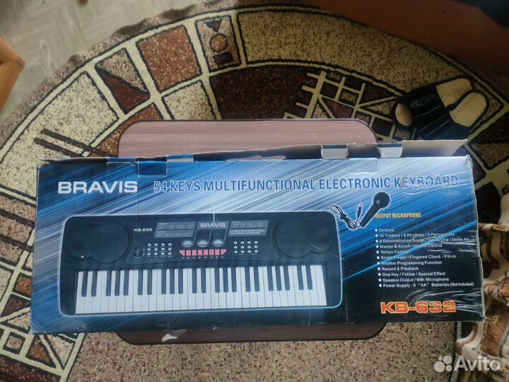 Синтезатор bravis kb-632