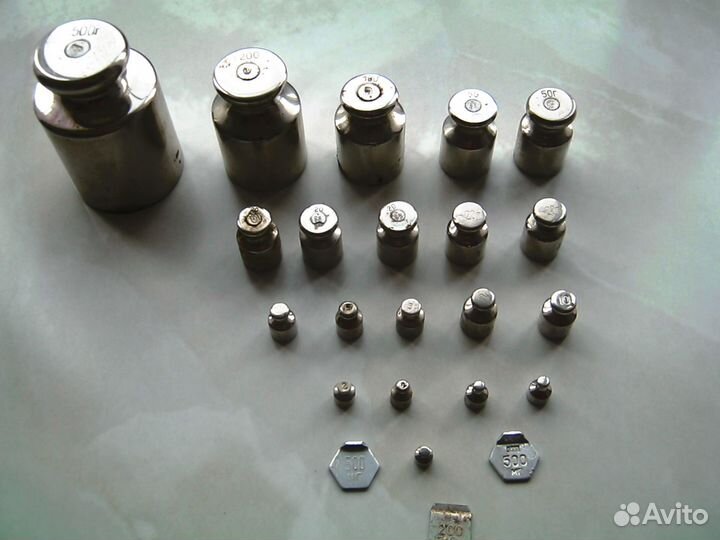 Весовые гирьки СССР