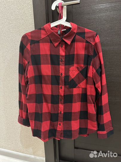 Рубашки фланелевые в клетку H&M