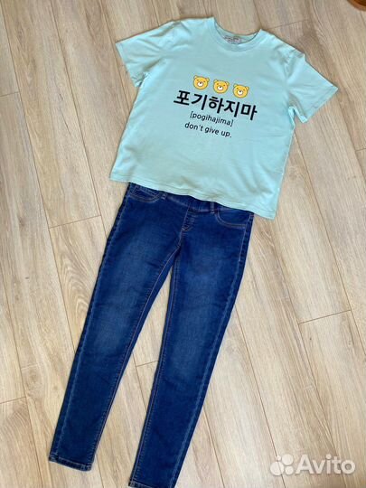 Новые вещи для беременных и кормящих 42 44 джинсы