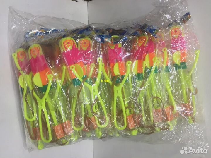 Светящиеся вертолётики с рогаткой оптом 97