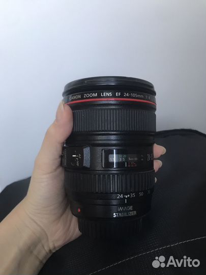 Объектив Canon ef 24 105mm f 4l is usm