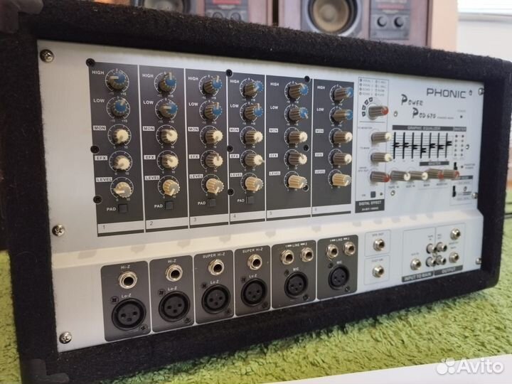 Пульт Phonic Powerpod 620 и Radiotehnika S-90F