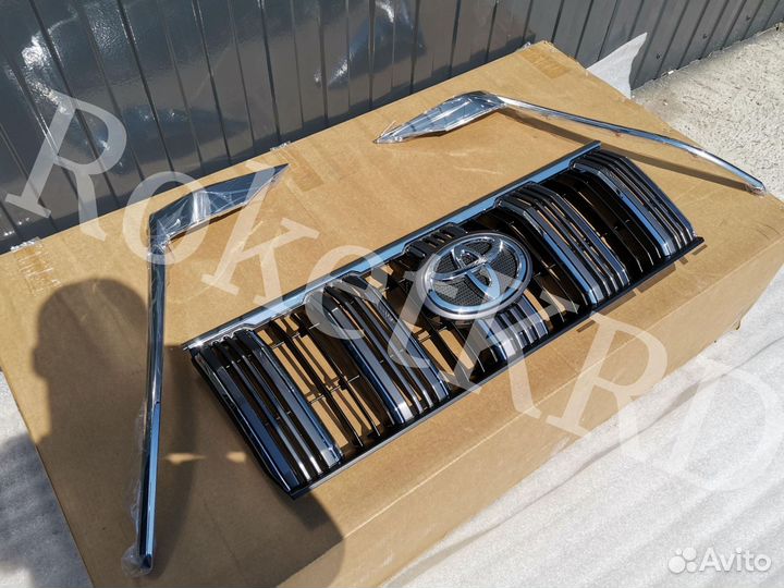 Решетка радиатора prado 150 штатная с 2018 года