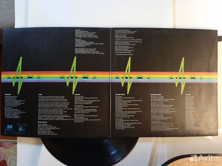 Pink Floyd /THE dark side OF THE moon /1973 harves