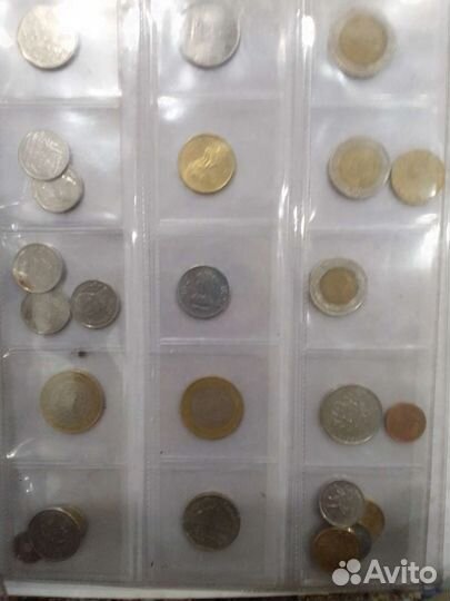 Новый альбом иностранными монетами