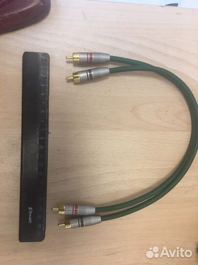 Nakamichi, TchernovAudio 2rca-2rca кабель 30 см м