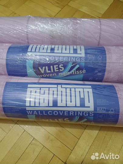 Обои флизелиновые, 3 рулона