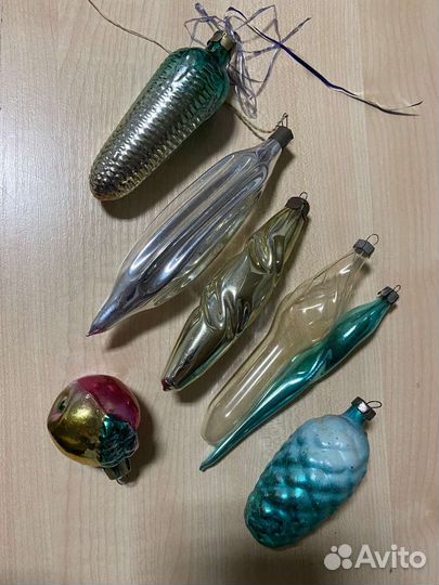 Елочные игрушки СССР