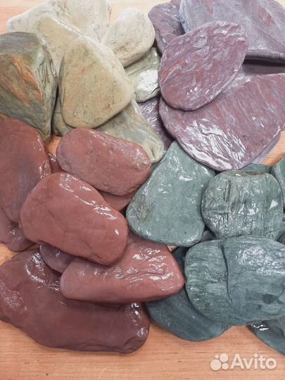 Галька природная для ландшафта