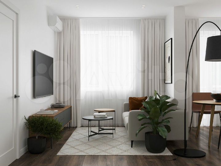 2-к. квартира, 58,4 м², 5/7 эт.