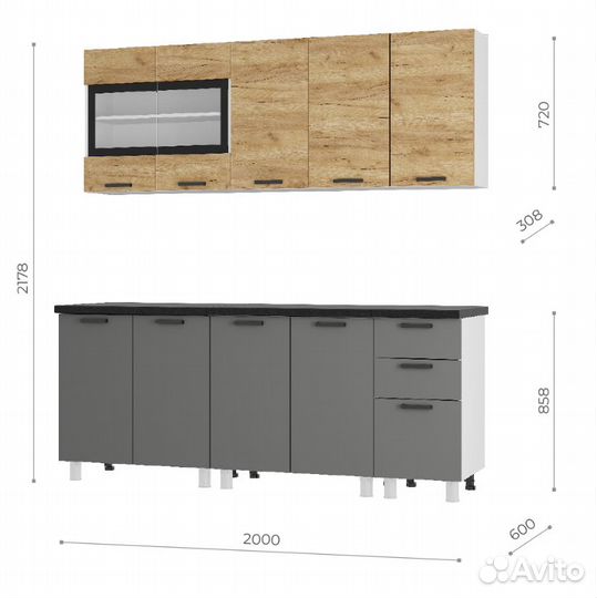 Модульная кухня с гарантией от производителя