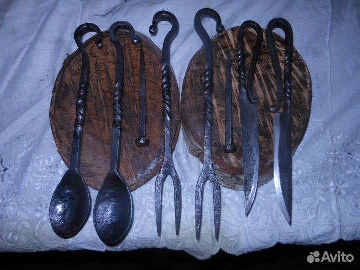 Кованые штопоры и открывалки для бутылок,ножики