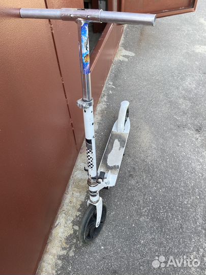 Самокат детский двухколесный бу