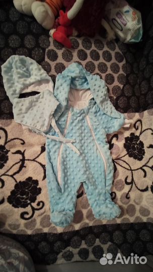 Комбинезон, комплект на выписку