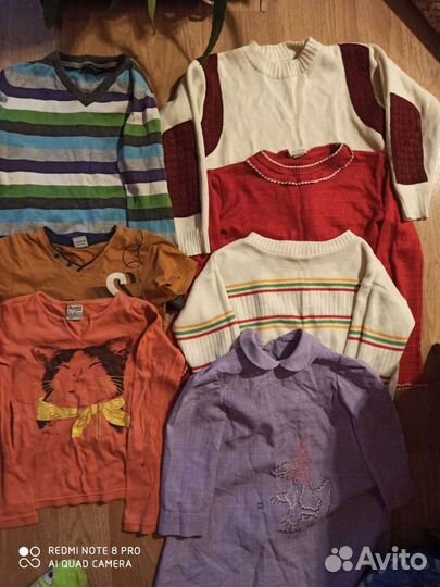Детские вещи пакетом для девочек