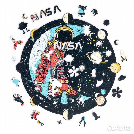 Деревянный пазл Космическая История (M/184) (Chapa