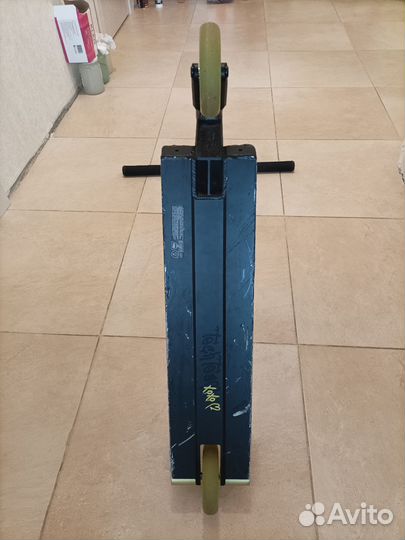 Трюковой самокат Tech team street mama 2023 жёлтый