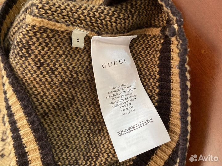 Полувер Gucci и шорты 6 лет оригинал