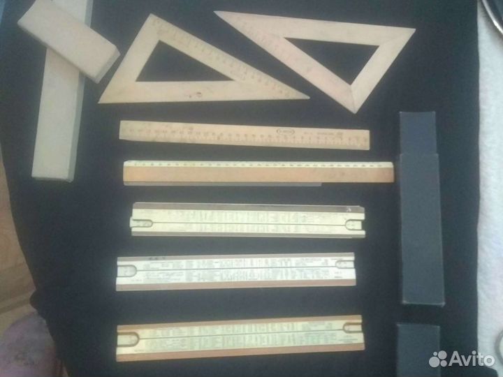 Чертёжный Канцелярский инструмент СССР 7шт