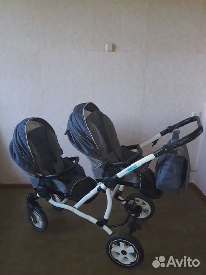 Коляска для двойни 2 в 1