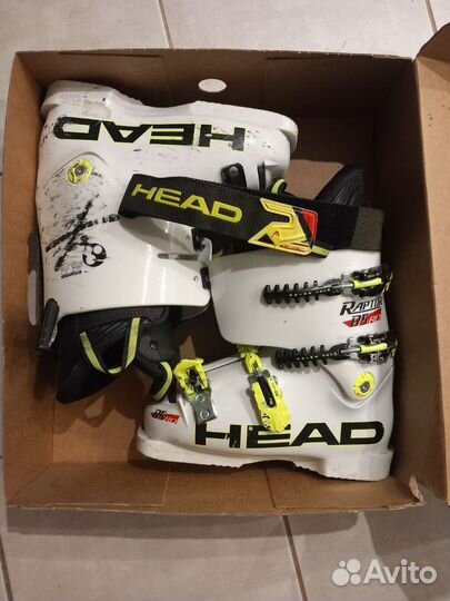 Горнолыжные ботинки head raptorр размер 24,5 и