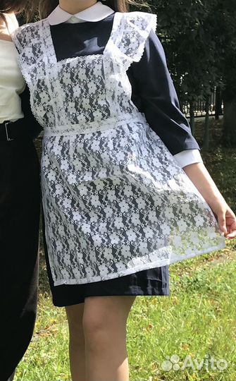 Школьный фартук и платье