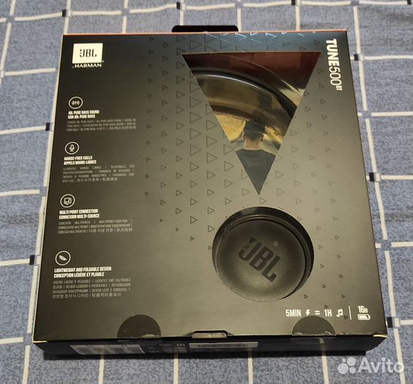 Беспроводные наушники JBL Tune 500BT