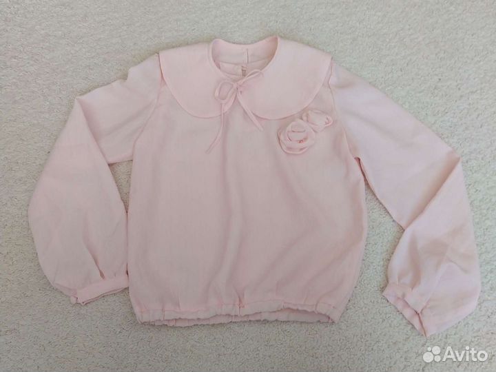 Блузка для девочки новая,132-140см