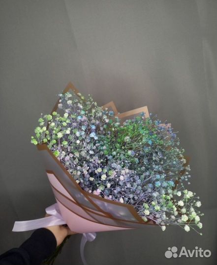 Букет из 5 гипсофил