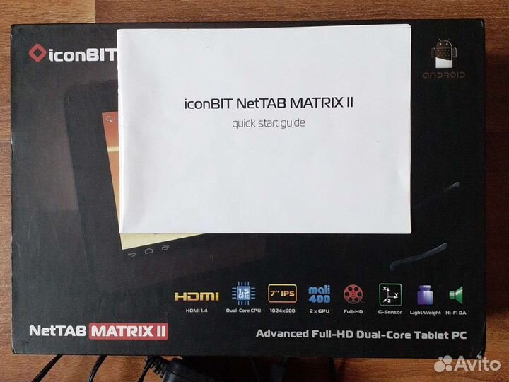 Планшет iconbit новый
