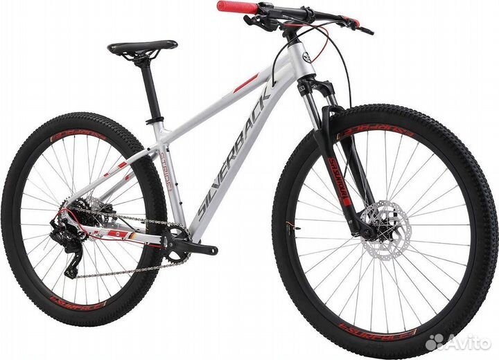 Велосипед silverback stride 29 sport (2023) Silver