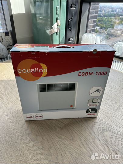 Конвектор электрический Equation 1000 Вт