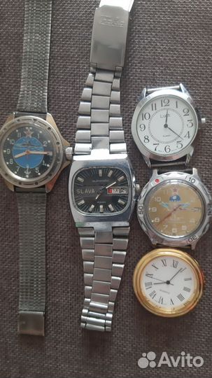 Часы на запчасти одним лотом