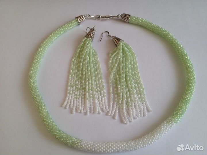Набор колье и серьги