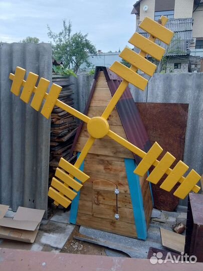 Декоративная мельница для сада и участков