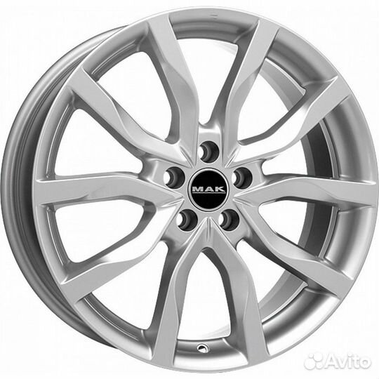 R18 5x112 8J ET25 D66,45 MAK Koln Silver