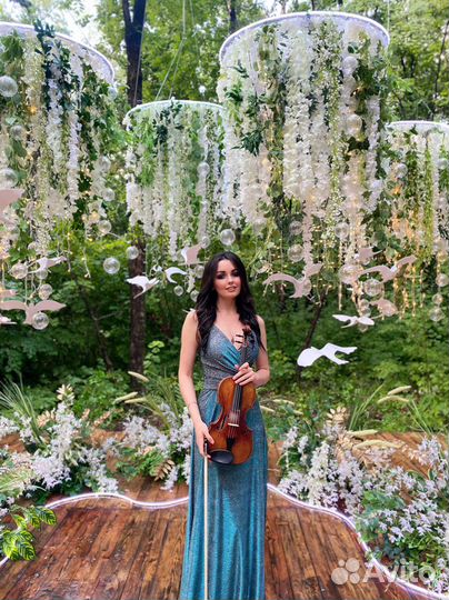 Скрипка на праздник, электроскрипачка, скрипачка