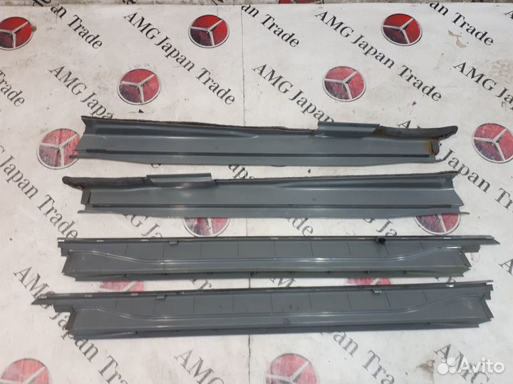 Порожки салонные на Mercedes R129 SL