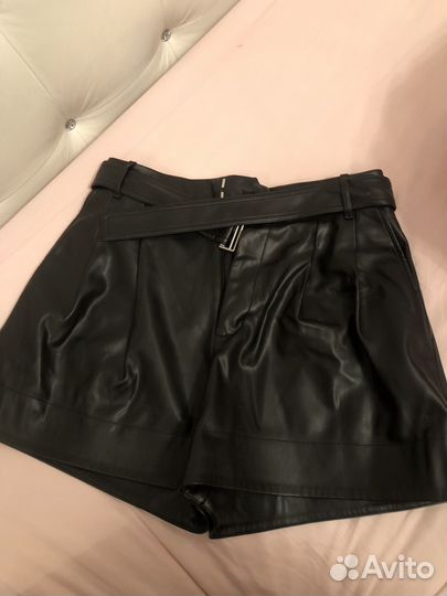 Кожаная юбка