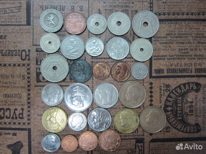 Наборы иностранных монет