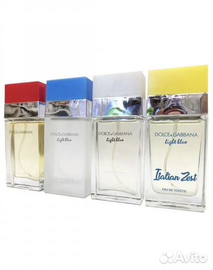 D&G 4в1 набор духов