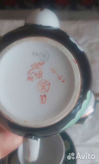 Чайный сервиз вербилки СССР