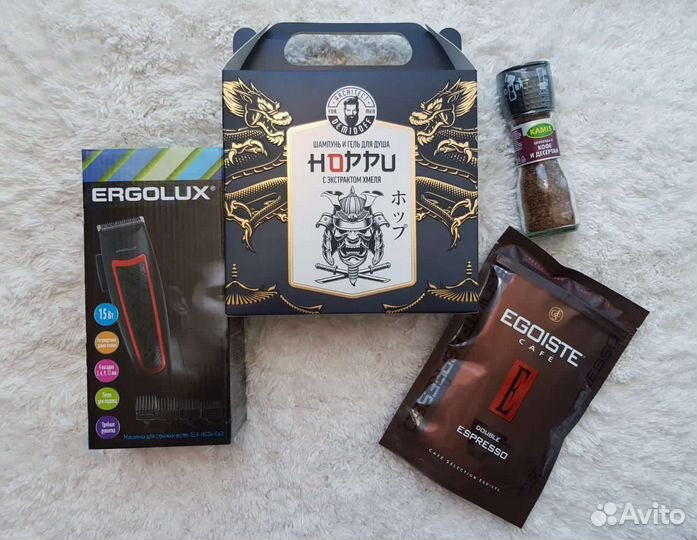 Новая машинка для стрижки, подарочный набор