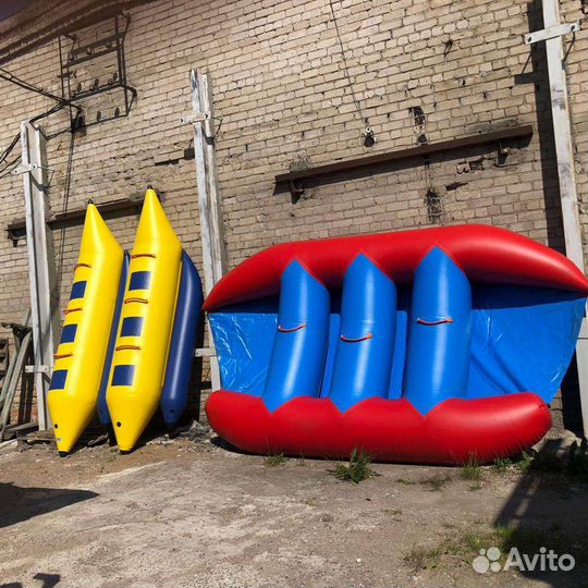 Надувной буксируемый баллон банан в броне пвх