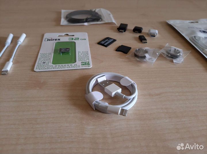 Кабели адаптеры для iPhone и андроид