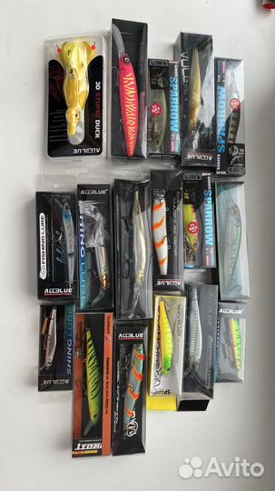 Воблеры для твичинга и троллинга Bearking Allblue