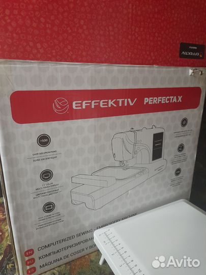 Швейная вышивальная машина Effektiv perfecta x